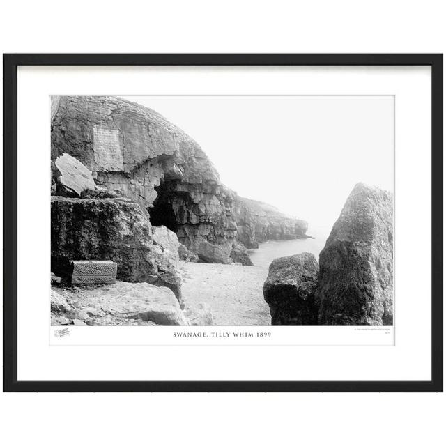 'Swanage, Tilly Whim 1899' by Francis Frith - Picture Frame Photograph Print on Paper The Francis Frith Collection Size: 40cm H x 50cm W x 2.3cm D on Productcaster.