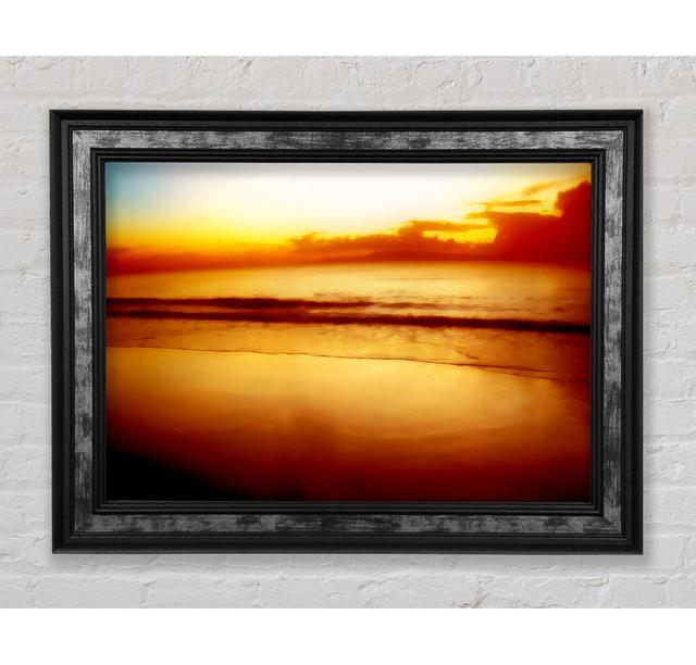 Swell Of The Ocean - Single Picture Frame Art Prints Bright Star Size: 59.7cm H x 84.1cm W x 8cm D on Productcaster.