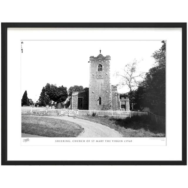 Sheering, Church Of St Mary The Virgin C1960 by Francis Frith - Single Picture Frame Print The Francis Frith Collection Size: 45cm H x 60cm W x 2.3cm on Productcaster.