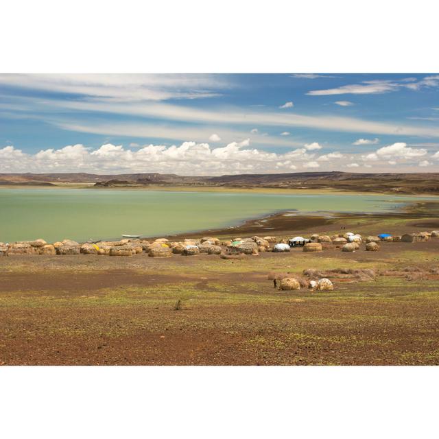 Viiew Of Turkana Village, Kenya Highland Dunes Size: 20cm H x 30cm W on Productcaster.