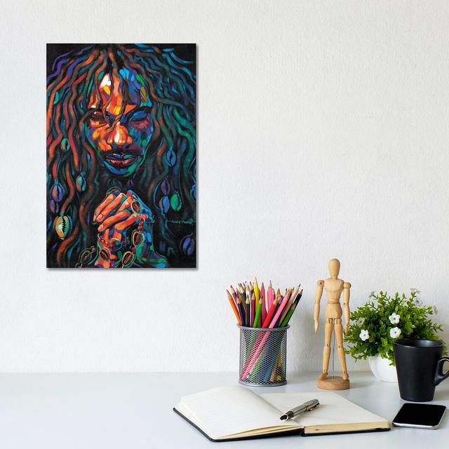 Faith In Your Hands by Akintayo Akintobi - Print on Canvas 17 Stories Format: Wrapped Canvas, Size: 30.48cm H x 20.32cm W x 1.91cm D on Productcaster.