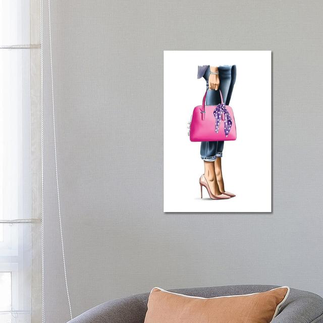 Handbag by Elza Fouche - Wrapped Canvas Print Fairmont Park Size: 66.04cm H x 45.72cm W x 1.9cm D on Productcaster.