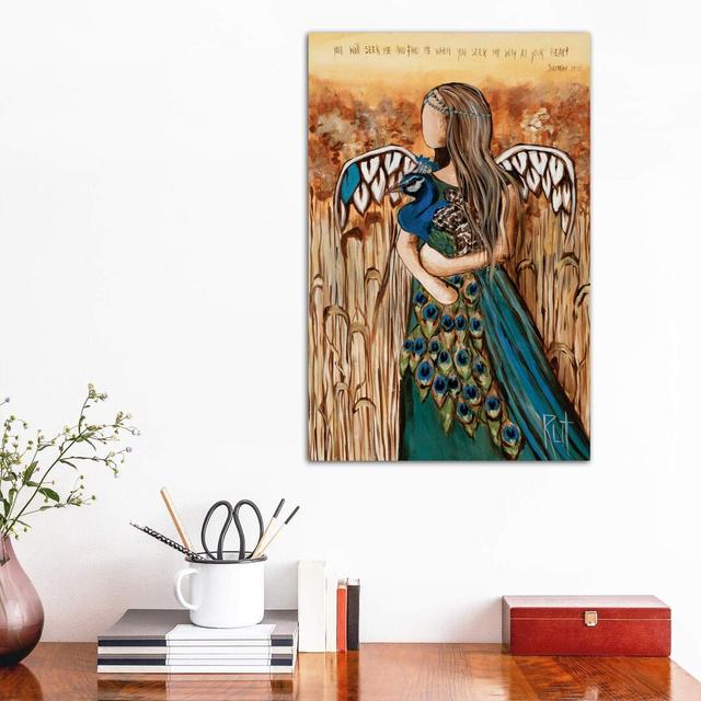 You Will Seek - Wrapped Canvas Graphic Art Print Latitude Run Size: 66.04cm H x 45.72cm W x 1.91cm D on Productcaster.