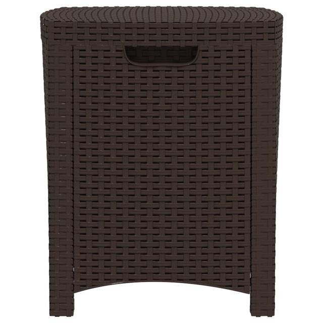 Aufbewahrungsbox Jendaya aus Polyrattan Marlow Home Co. Farbe: Braun on Productcaster.