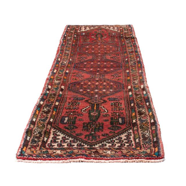 Runner Nomadic Oriental Hand Crafted Hand Hooked Runner 81 X 295cm Red Area Rug Morgenland on Productcaster.