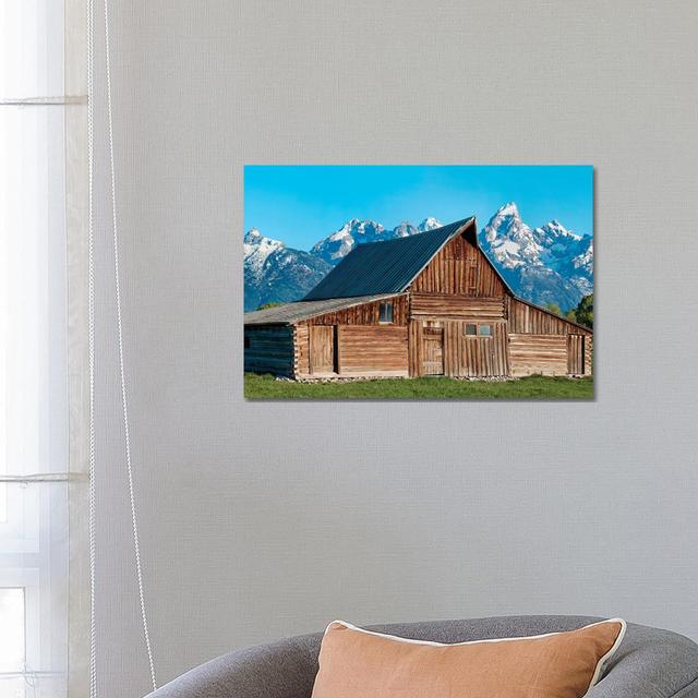 Barn Scene X by James McLoughlin - Wrapped Canvas Print August Grove Size: 45.72cm H x 66.04cm W x 3.81cm D on Productcaster.