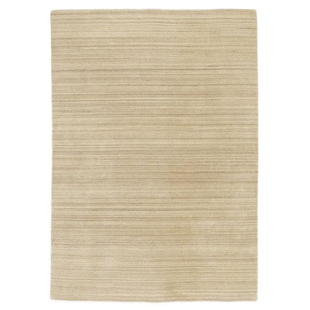 Handmade Beige Area Rug Hazelwood Home Size: Rectangular 70 x 140 cm on Productcaster.