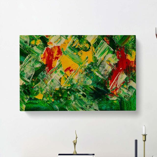 Abstract Art Painting Vol.188 by S.Johnson - Wrapped Canvas Painting East Urban Home Size: 40cm H x 60cm W x 3cm D on Productcaster.