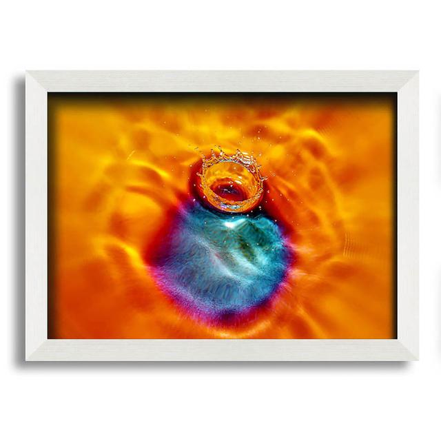 Ripple Slash - Single Picture Frame Art Prints Latitude Run Size: 29.7cm H x 42cm W on Productcaster.