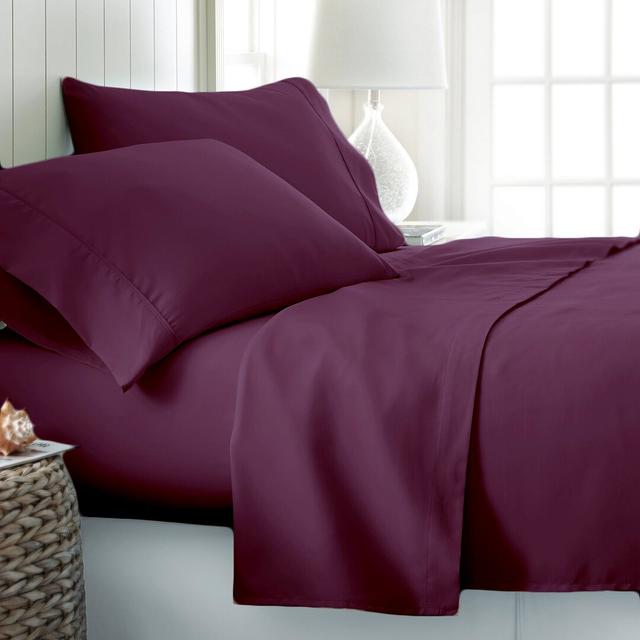 Pikulova 180 Thread Count Cotton Blend Percale Duvet Quilt Cover With Pillow Case Symple Stuff Size: Single Duvet Cover + 1 Standard Pillowcases, Colo on Productcaster.