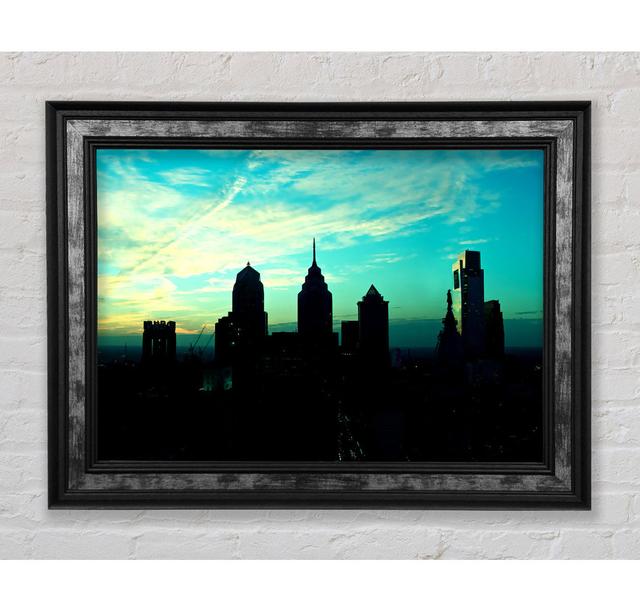 Philadelphia Usa - Single Picture Frame Art Prints Bright Star Size: 29.7cm H x 42cm W x 8cm D on Productcaster.