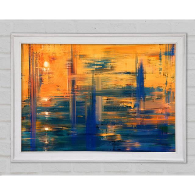 The Sunrise Opening Framed Print Ivy Bronx Size: 42cm H x 59.7cm W x 1.5cm D on Productcaster.