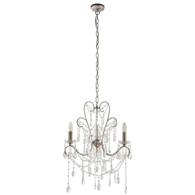 Berkar 3 Light Chandelier Mercer41 on Productcaster.