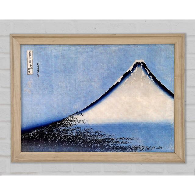 Hokusai Mount Fuji 2 - Print Bright Star Size: 84.1cm H x 118.9cm W x 1.5cm D on Productcaster.