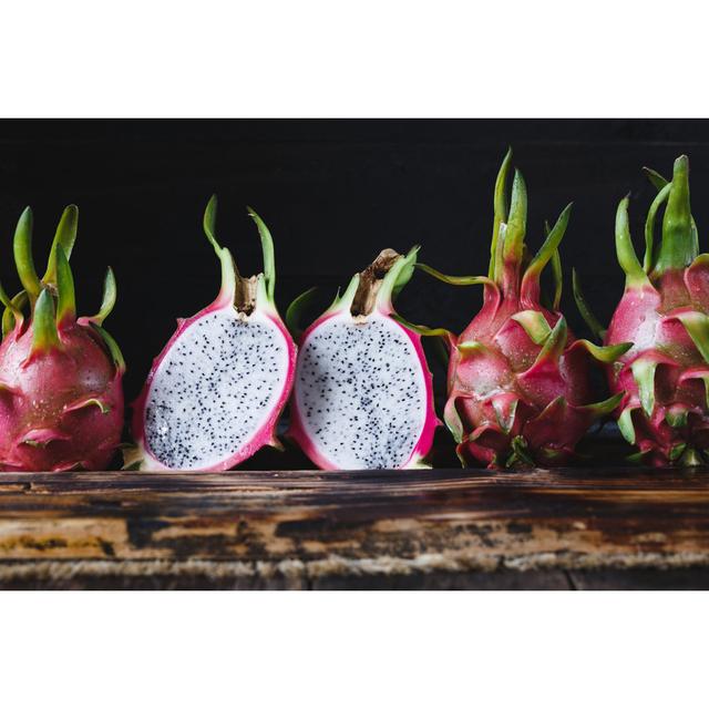 Flushing Dragonfruits by ThaiThu - Wrapped Canvas Photograph Latitude Run Size: 20cm H x 30cm W x 3.8cm D on Productcaster.