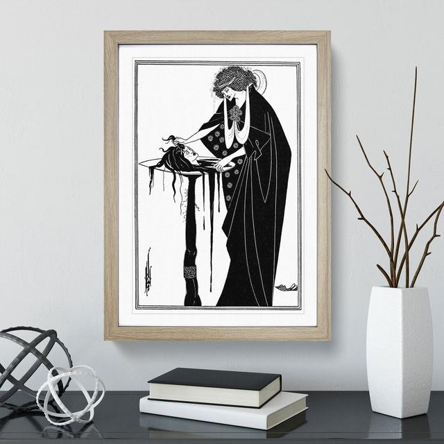 A Tragedy in Act One Vol.2 by Aubrey Beardsley - Picture Frame Graphic Art on MDF East Urban Home Frame Option: Oak Framed, Size: 36cm H x 27cm W x 2c on Productcaster.