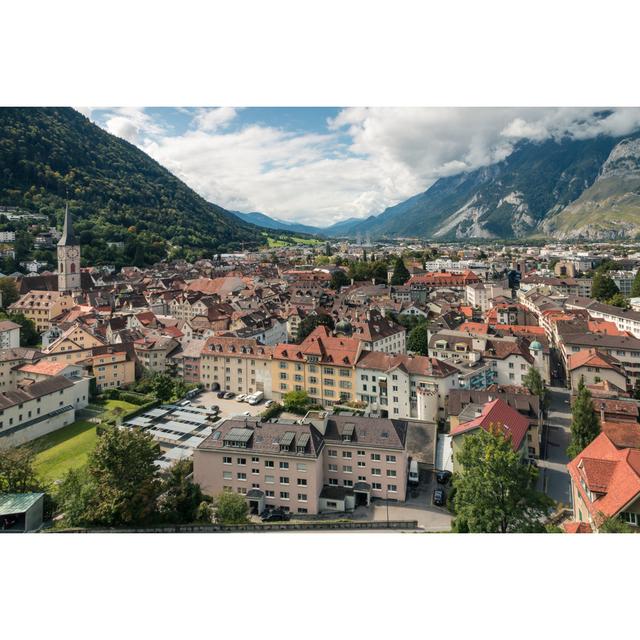 Stadt Chur, Schweiz by PatrikStedrak - Druck 17 Stories Größe: 80 cm H x 120 cm B x 1,8 cm T on Productcaster.