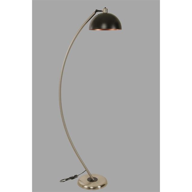 170cm Arched Floor Lamp Mercury Row Base Finish: Chrome on Productcaster.