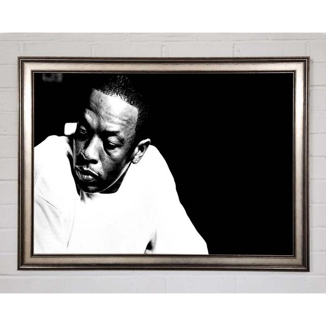 Dr Dre Music Cap - Single Picture Frame Art Prints Brayden Studio Size: 42cm H x 59.7cm W x 1.5cm D on Productcaster.