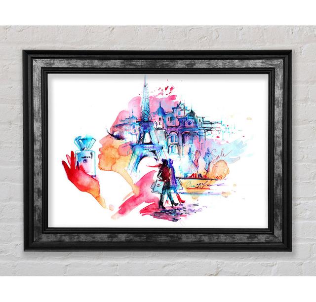 Eiffel Tower Chic 8 - Single Picture Frame Art Prints Bright Star Size: 42cm H x 59.7cm W x 8cm D on Productcaster.