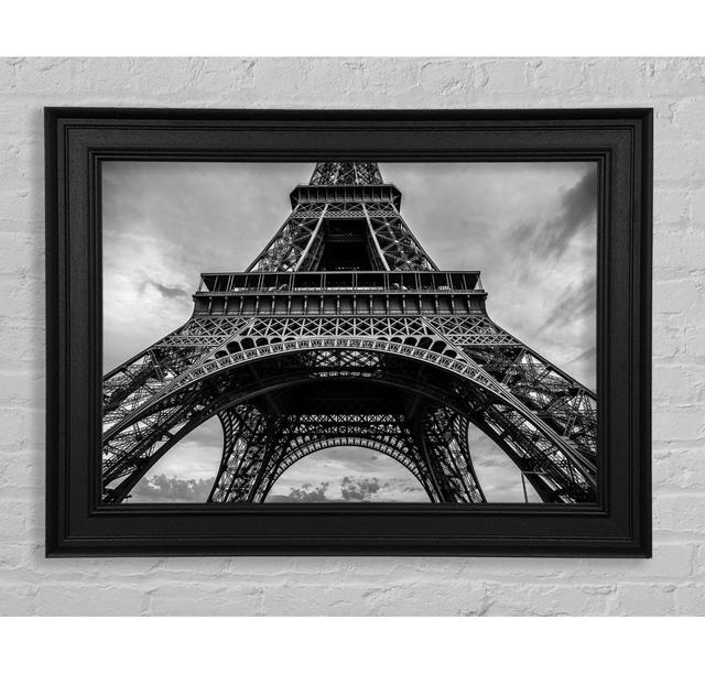 Eiffel Tower Close Up 2 - Single Picture Frame Art Prints Ebern Designs Size: 21cm H x 42cm W x 8cm D on Productcaster.