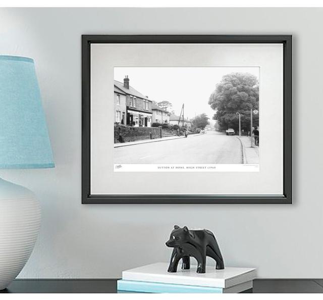 Sutton At Hone, High Street C1960 by Francis Frith - Single Picture Frame Print The Francis Frith Collection Size: 40cm H x 50cm W x 2.3cm D on Productcaster.