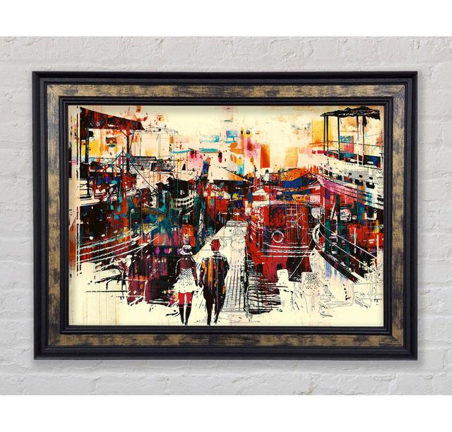 Adventure In The City Framed Print Bright Star Size: 100cm H x 141.4cm W on Productcaster.