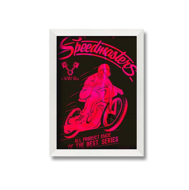 Speedmasters Framed Print Wall Art Maturi Size: 29.7cm H x 21cm W x 10cm D on Productcaster.