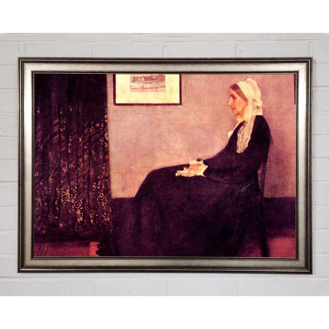 Whistler Whistlers Mother Framed Print - Picture Frame Graphic Art on Canvas Ophelia & Co. Format: Gunmetal Framed Paper, Size: 59.7cm H x 84.1cm W x on Productcaster.