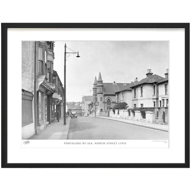 Portslade By Sea, North Street C1955 by Francis Frith - Single Picture Frame Print The Francis Frith Collection Size: 60cm H x 80cm W x 2.3cm D on Productcaster.