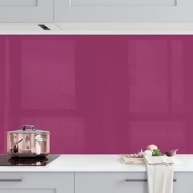 Adasia 70 x 200cm PVC Tile Ebern Designs Colour: Orchid on Productcaster.