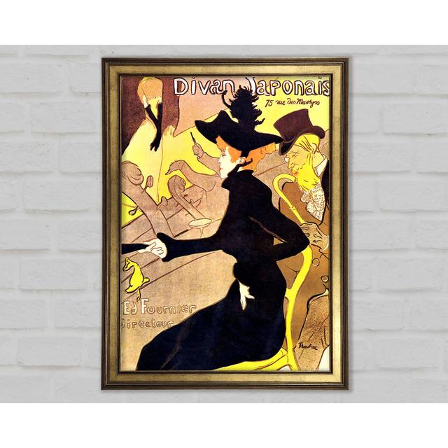 Diva Japonais by Toulouse Lautrec - Print Ophelia & Co. Size: 42cm H x 29.7cm W x 1.5cm D on Productcaster.