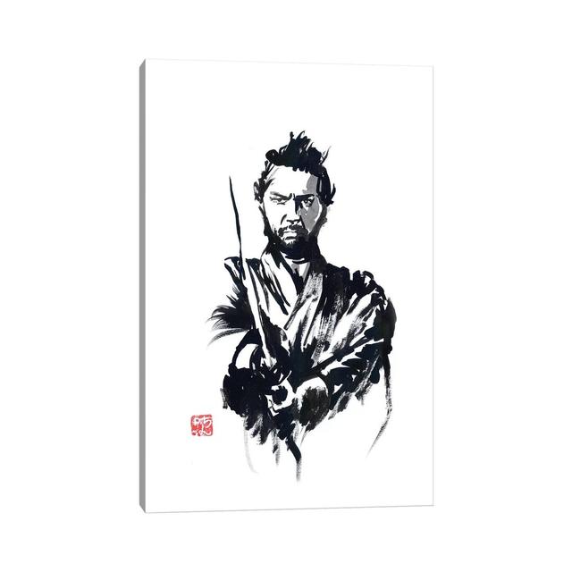 Tatsuya by Péchane - Print on Canvas Bloomsbury Market Size: 66.04cm H x 45.72cm W x 1.91cm D, Format: Wrapped Canvas on Productcaster.