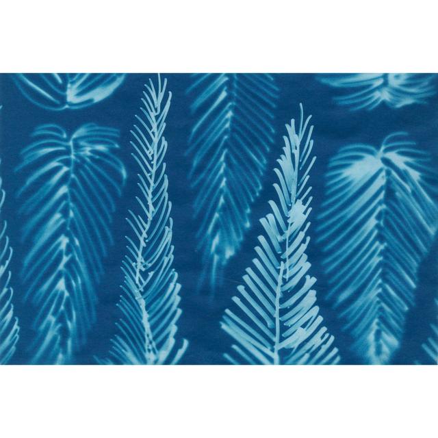 Cyanotype No.8 by Renée W. Stramel - Wrapped Canvas Painting Pergo Classics Size: 61cm H x 91cm W x 3.8cm D on Productcaster.