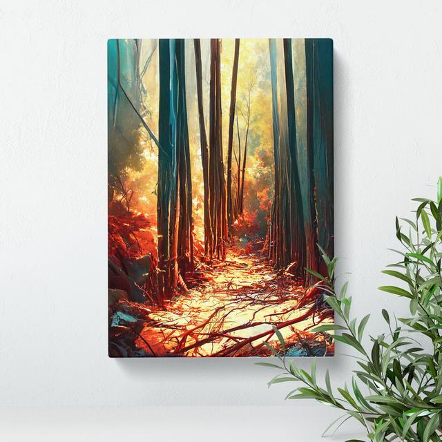 Wrapped Canvas Print Alpen Home Size: 60cm H x 40cm W x 3cm D on Productcaster.