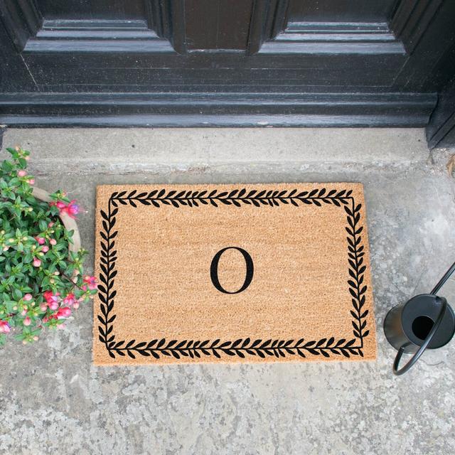 Brasfield Doormat Brambly Cottage Letter: O on Productcaster.