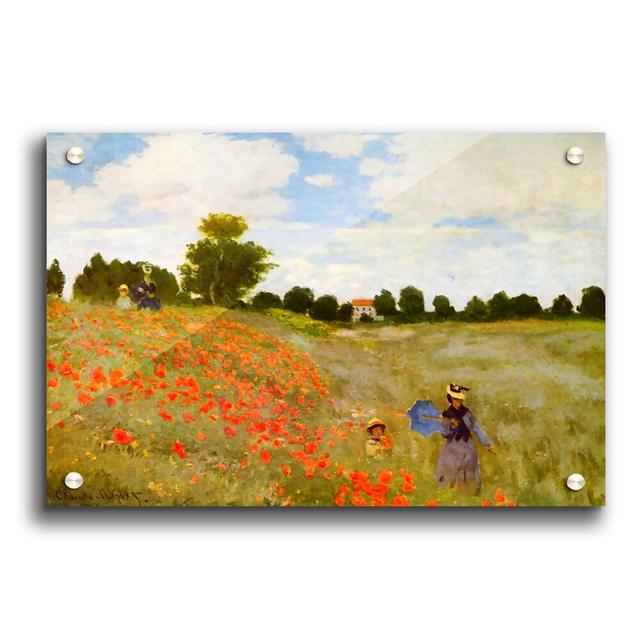 Poppies by Claude Monet - Unframed Painting Print on Paper East Urban Home Size: 84.1cm H x 118.9cm W on Productcaster.