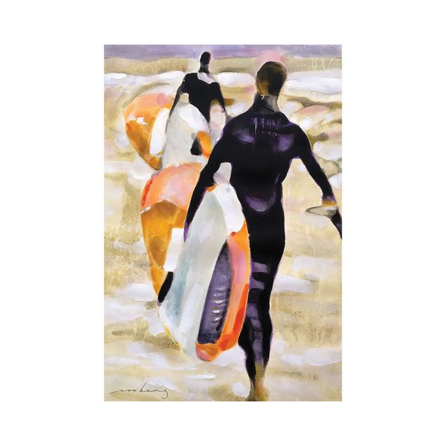 Surfers Haven by Soo Beng Lim - Wrapped Canvas Painting ClassicLiving Size: 30.48cm H x 20.32cm W x 1.905cm D on Productcaster.