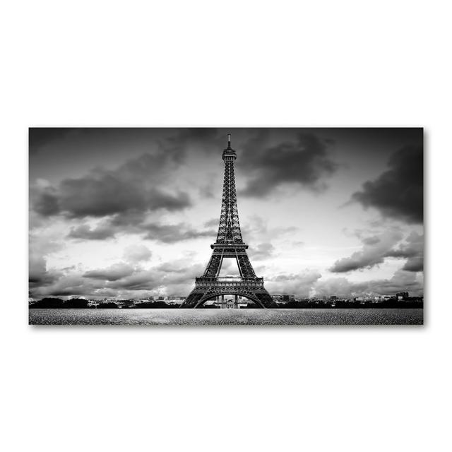 Eiffel Tower Paris - Wrapped Canvas Art Prints Ebern Designs Format: Canvas, Size: 70cm H x 140cm W x 2cm D on Productcaster.