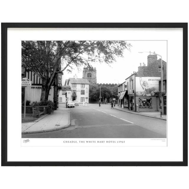 Cheadle, The White Hart Hotel C1965 by Francis Frith - Single Picture Frame Print The Francis Frith Collection Size: 40cm H x 50cm W x 2.3cm D on Productcaster.