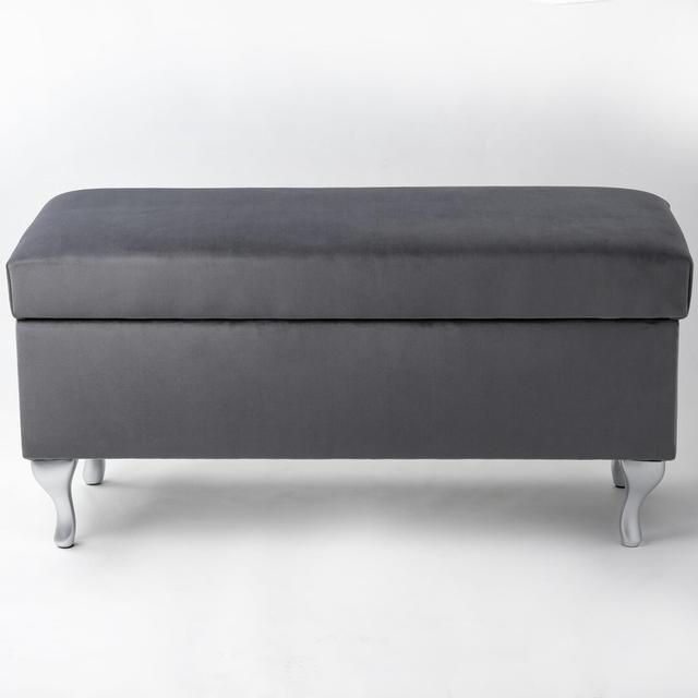 Upholstered Storage Bench bench4home Size: H47 x W80 x D40cm on Productcaster.