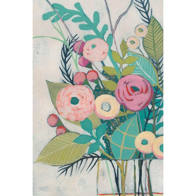 Soft Spring Bouquet II by Grace Popp - Wrapped Canvas Art Prints Marlow Home Co. Size: 91cm H x 61cm W x 3.8cm D on Productcaster.