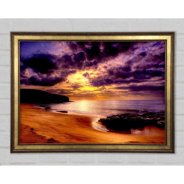 Beautiful Beach Framed Print Highland Dunes Size: 29.7cm H x 42cm W on Productcaster.