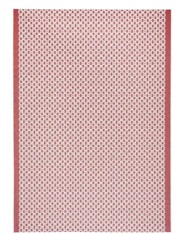 Teppich Adalbero in Rosa/Rot Bloomsbury Market Teppichgröße: Rechteckig, 155 cm x 230 cm on Productcaster.