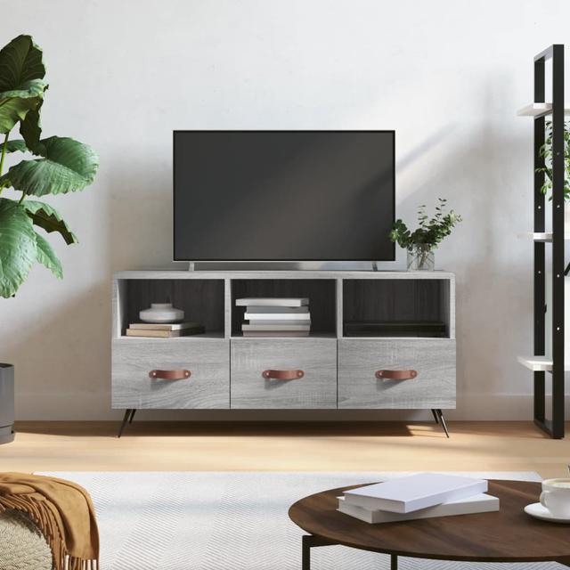 Kealey TV Stand for TVs up to 43" George Oliver Colour: Grey Sonoma on Productcaster.