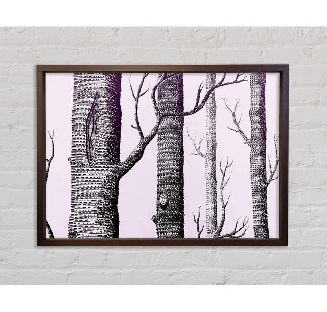 Pink Bark - Single Picture Frame Art Prints on Canvas Bright Star Size: 84.1cm H x 118.9cm W x 3.3cm D on Productcaster.