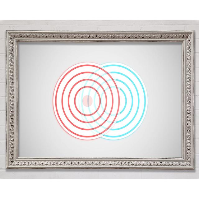 Targets Framed Print Wall Art George Oliver Format: White Framed Paper, Size: 59.7cm H x 84.1cm W x 3cm D on Productcaster.