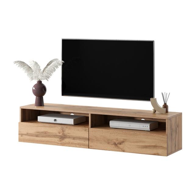 Rodley TV Stand for TVs up to 60" Ivy Bronx Colour: Wotan Oak on Productcaster.