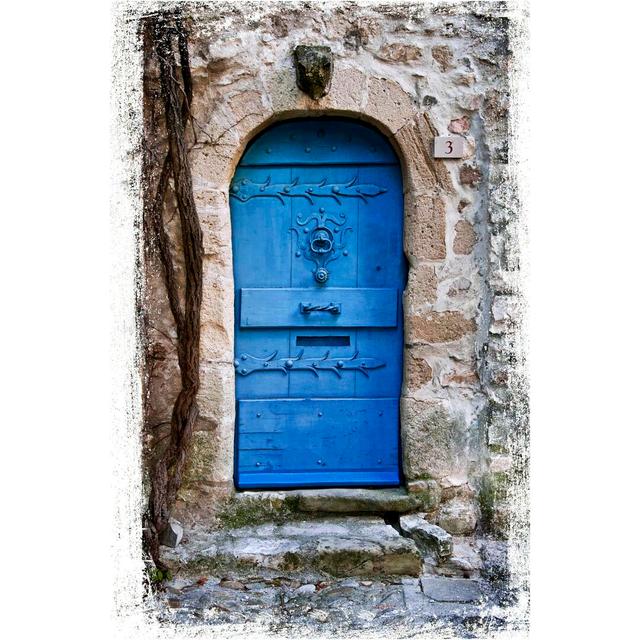 Doors of Europe I by Rachel Perry - Wrapped Canvas Photograph Print Blue Elephant Size: 30cm H x 20cm W on Productcaster.