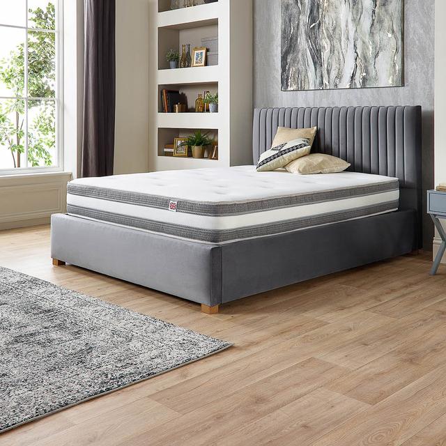 Brinley White Noise Pocket Sprung Mattress White Noise Size: Double (4'6) on Productcaster.